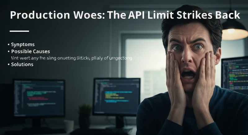 Image for Production Woes: The API Limit Strikes Back