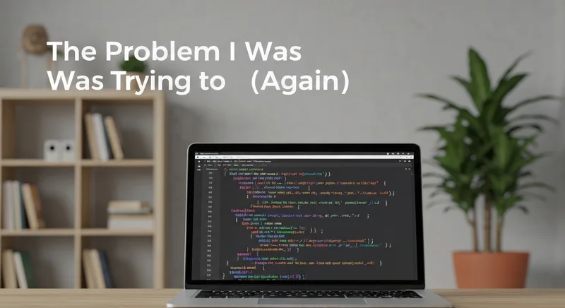 Image for The Problem I Was Trying to Solve (Again)