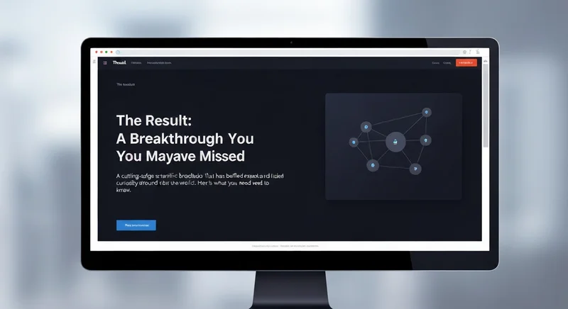 A generic tech blog image about The Result (and Why It's Not on NASA's Website)